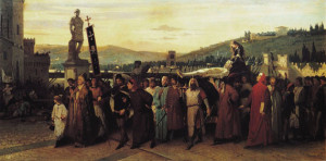 Francesco Saverio Altamura, Funerali di Buondelmonte, 1860. Roma, Galleria Nazionale d’Arte moderna