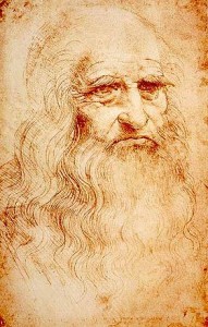 Leonardo da Vinci, Autoritratto, 1515 circa. Torino, Biblioteca Reale