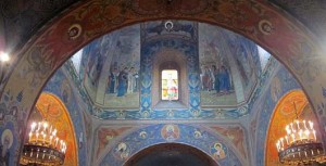 Interno della Chiesa ortodossa russa a Firenze
