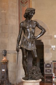 Andrea del Verrocchio, David, 1472-1475 circa. Firenze, Museo Nazionale del Bargello