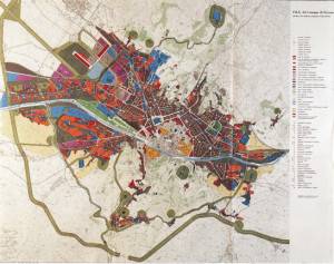 Piano Regolatore di Firenze (1962). Tratta da: «Urbanistica», n. 39, 1963